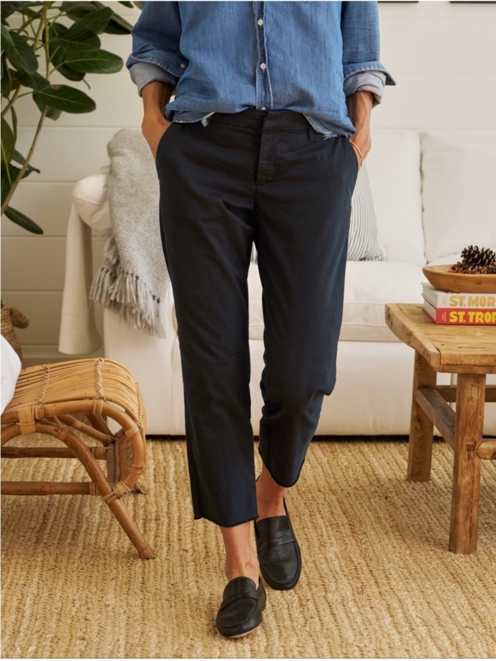 Frank & Eileen- Wicklow Italian Chino Black
